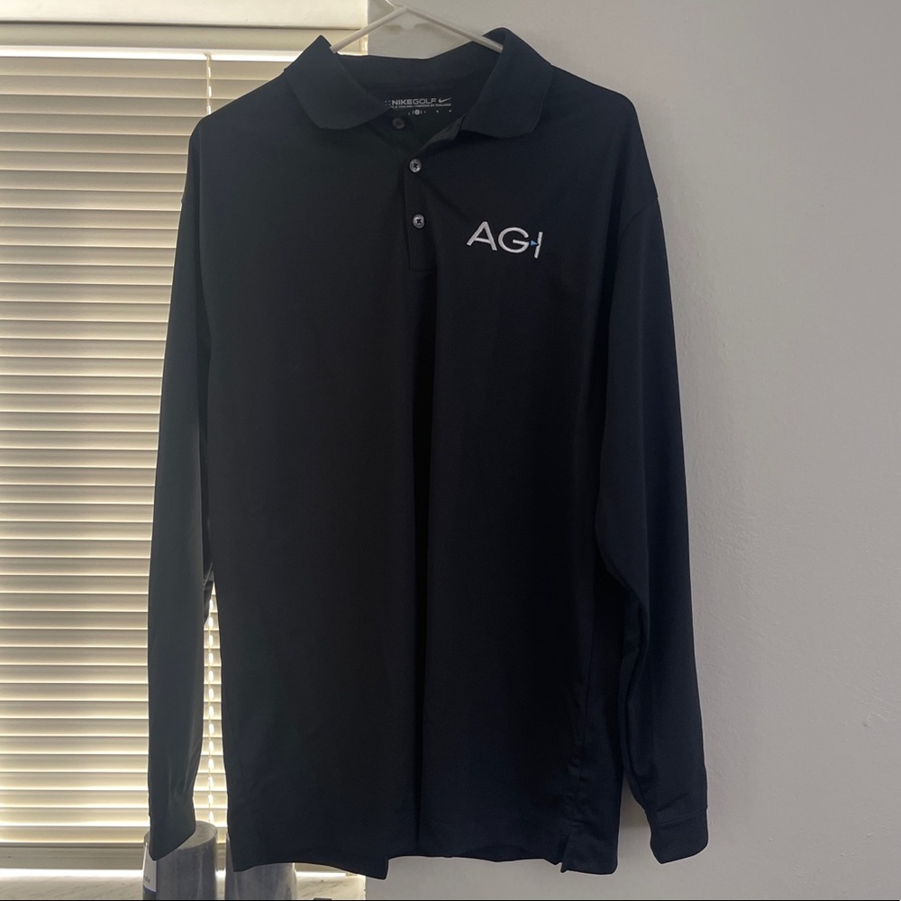 Nike Long Sleeve Dri-FIT stretch Tech Polo Mens